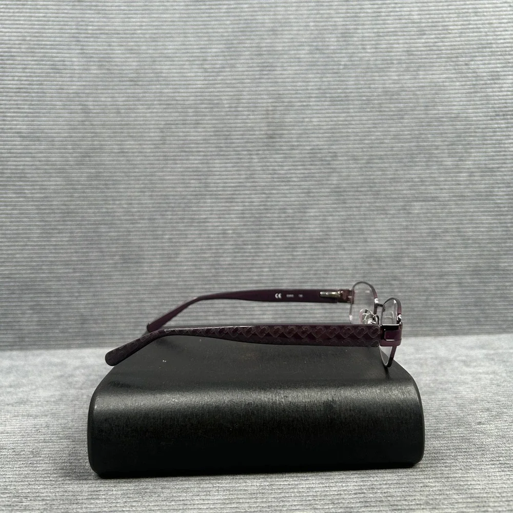 Diane von Furstenberg DVF8040 513 Purple Oval Y2k Eyeglasses Frames 52-16-135